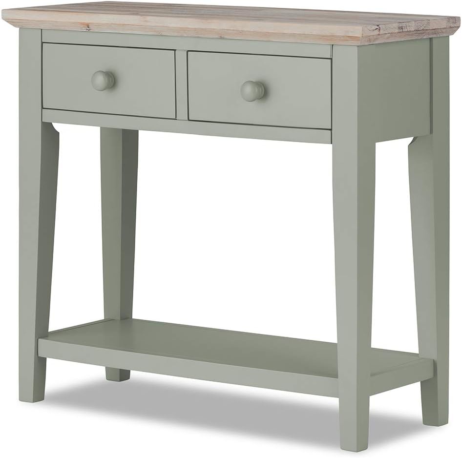 Florence Console Table with 2 drawers. Stunning Sage Green hall table