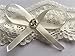 Libaosha Vintage Stretchable Garters with Bowknot Lace Wedding Garter for Bride