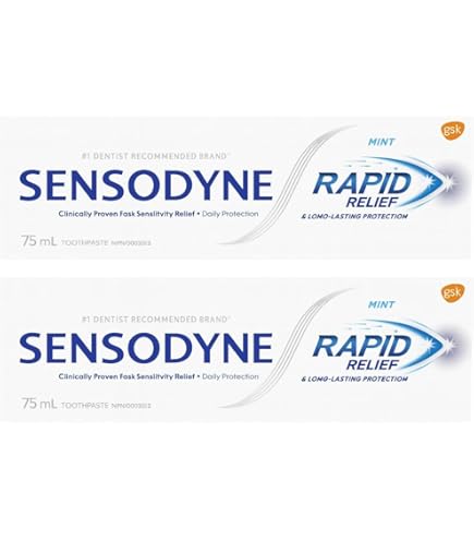 Dentifrice RA Thermoseal Rapid Action Fluorure - Pour Dents Sensibles & Caries - 4x50g Menthe