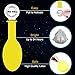 iFUNow LED Balloons Non-Flashing, 32 Pack, 8 Colors Light Up Balloons, Lasts 12-24 Hours for Glow in the Dark Party Supplies, Birthday and Halloween Party Decorations