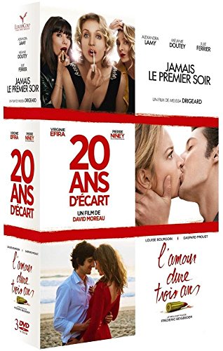 Jamais le premier soir + 20 ans d'écart + L'Amour dure trois ans - Pack