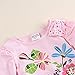 novatx Baby Girls' Long Sleeves Cotton Dress (5/6Y)