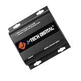 J-Tech Digital HDbitT HDMI Extender ONE TO MANY Full HD 1080P Over TCP/IP Ethernet/over Single Cat5e/cat6 Cable with IR Remote - Up to 400 Ft(Receiver Only)