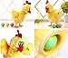 LKOUS Walking Egg Laying Chicken with Lights Sound 'N Music- Great Easter Gift!(Yellow)