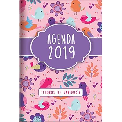 Tesoros de Sabiduría 2019 Agenda/ Treasures of Wisdom 2019 Agenda: Con un pensamiento motivador o un versículo de la Biblia para cada día del año/ ... or a Bible Verse for Each Day of the Year