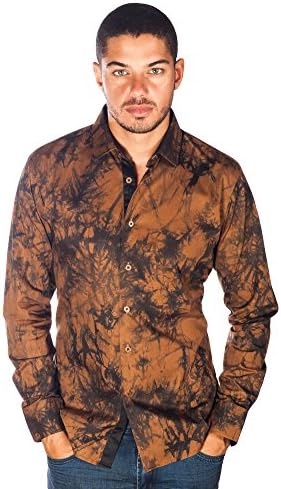 "Blair" Barabas Mustard Button Down Shirt XX Large