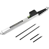 Telescoping Measuring Tram Gauge, 10 Feet High Precision Auto Body Frame Machine Measuring Ruler for Car Repair Tram Gauge Construction, Machinery Maintenance | Aluminum