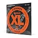 D'Addario ECG23 XL Chromes Flat Wound Electric Guitar Strings, Extra Light Gauge, 10-48 (1 Set) - Ribbon Wound and Polished for Ultra-Smooth Feel and Warm, Mellow Tone - Sealed Pouch Prevents Corrosion primary