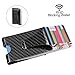 Money Clip, Double-Sided Slim Wallet Carbon Fiber Wallet