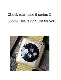 ogodeal Apple Watch Series 2 Force Touch Sensor calcomanía Junta Replacement (38 mm)