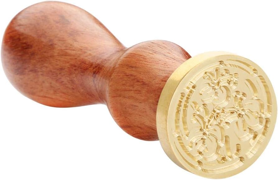 Suruc - Antique Plant Metal Sealing Wax Stamps for DIY Craft Wax Seal Stamp (C043)