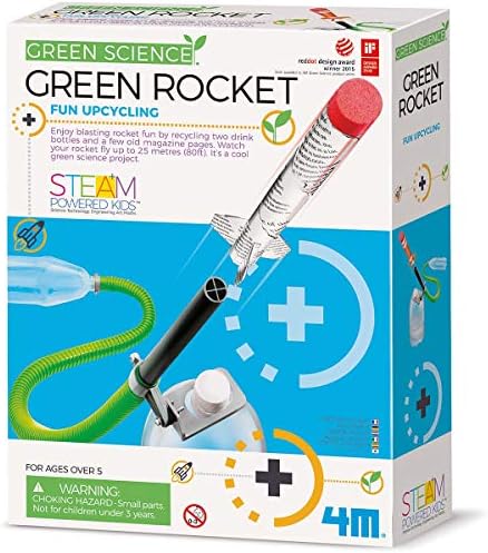 4M Green Science Rocket Kit - STEM Toys 