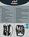 Sports Imagery-Hydration Backpack, 3 Liter – Black and Gray