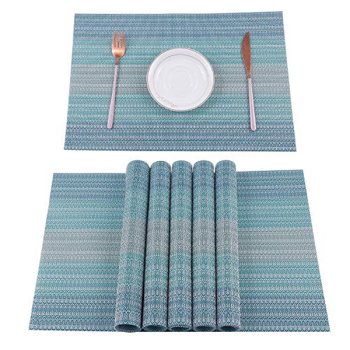1 Placemats+Crossweave+Placemat+Resistant+Non+slip
