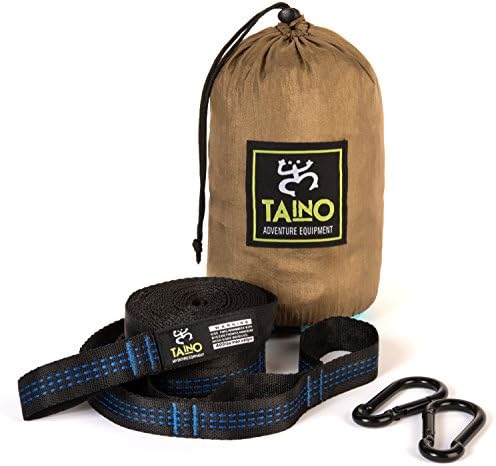Double Hamaka Hammock Bundle with Quickstraps 400 pound capacity travel hammock for camping, traveling, backpacking, hiking, and more! Includes easy to use 10 foot nylon web hammock straps with loops for simple set up