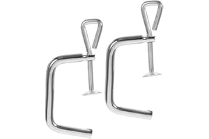 NUOBESTY 2pcs Pasta Maker Fixing Clamp Universal Manual Noodle Maker Clip Accessory for Pasta Making Machines