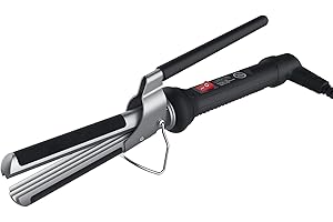 LURA Hair Crimper for Women Hair Waver Volumizing Crimper with Aluminum Ceramic Plates Styling Tools with Dual Voltage