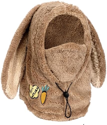 Bunny Snowboard Balaclava Lop Rabbit Ski Face Cover Cute Long
