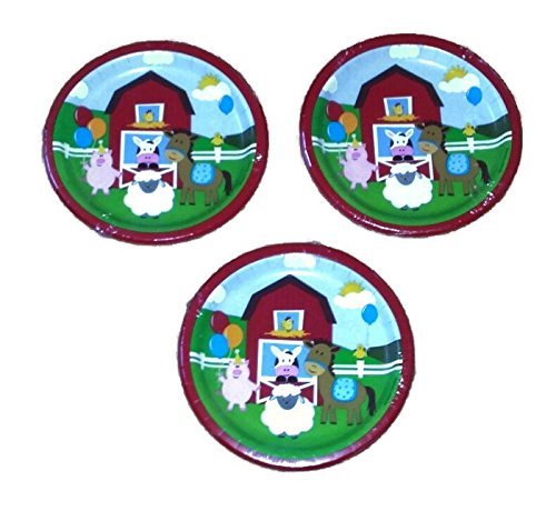 Farmhouse Fun Party Bundle Plates (24)