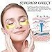 EIGSO 30 Pairs Collagen Under Eye Patch – 24K Gold Eye Mask Treatment Pads for Dark Circles and Wrinkles, Puffiness & Bags with Hyaluronic Acid, Vitamin A and C, Deep Moisturizing Improves elasticitythumb 2
