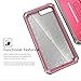 iPhone 8 Plus Case, iVAPO iPhone 7 Plus Cases [Armor Series] Impact Resistant iPhone 8 Plus Cover Full-Body Protection iPhone Case with Built-in Screen Protector for Apple iPhone 8 Plus [Pink/Gray]