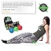 Massage Ball Set - Includes 2 Spiky Balls and 1 Lacrosse Ball - Excellent for Sciatic Nerve Massage, Trigger Point Therapy, Reflexology, Myofascial Release, Muscle Recovery, Yoga, Foot Pain