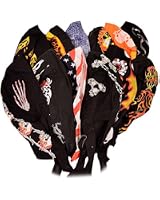 Amazon.com: 6 Assorted Designs Skull Caps Paisley Bandanna Biker Skull
