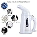 ProAid Portable Fabric Steamer 900W Mini Travel Handheld Garment Steamer, Perfect for Home and Travel, White
