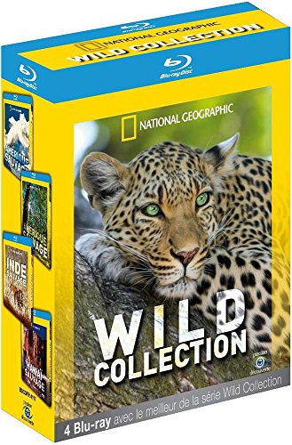 National Geographic - Wild Collection : Amérique Sauvage + Inde Sauvage + Hawaï Sauvage - Pack - Blu-Ray