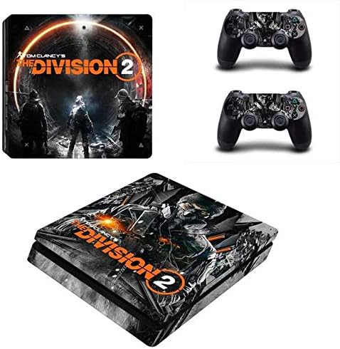 okanhyeu PS4 Slim Unique Skin Decal Stickers Set for PlayStation Console Controllers Gaming HD Printing