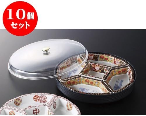 10個セット オードブル 古伊万里フード付回転オードブル 39 X 8cm 料亭 旅館 和食器 飲食店 業務用 器 食器