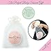 Bamboo Viscose Nursing Pads - 14 Washable Pads with Wash and Storage Bags - Breastfeeding Nipple Pads for Maternity - Reusable Breast Pads for Breastfeeding (Pastel Touch, X-Large 5.5”)