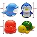 Clearance Sale-MICHLEY Baby Bath Toys Sea Animal Water Squirter Toy Environmental Protection Material Bathtub Toys - Set of 4