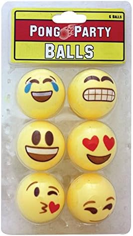 Assorted Pong Balls (Emoji)