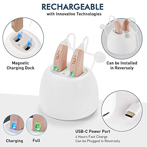 Rechargeable Hearing Aids for Seniors and Adults, Vivtone Pro20 Best