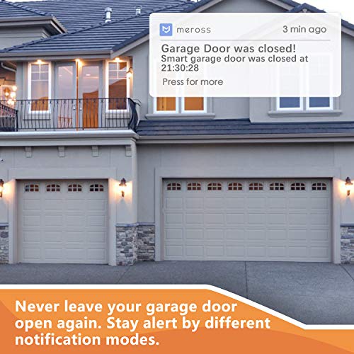 Refoss Smart Wi-Fi Garage Door Opener, APP Control, Compatible with