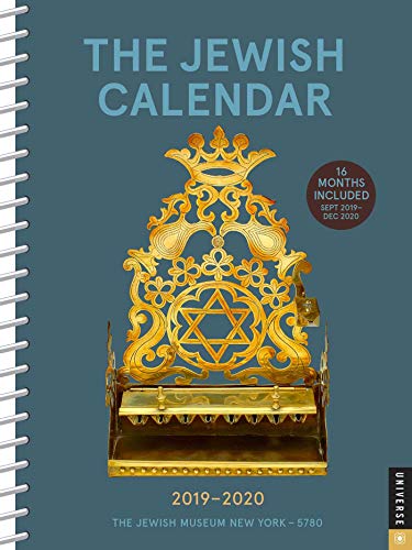 The Jewish Calendar 2019-2020 16-Month Engagement: Jewish Year 5780 (Best Selling Calendars 2019)