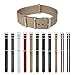 Archer Watch Straps | Nylon NATO Straps | Choice of Color and Size (Khaki, 20mm)