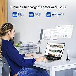 ANMESC Laptop Computer, 15.6 inch Laptop, Intel