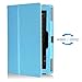 MoKo Case for Fire HD 7 2014 - Slim Folding Cover with Auto Wake / Sleep for Amazon Kindle Fire HD 7 Inch 4th Generation Tablet (Not Fits HD 7 2015), Light BLUE