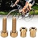 4pcs Titanium Alloy Stem Screws Mountain Bike Road Bicycles Bolts M518 Replacement Screws for Bike Stem Fix(Gold)thumb 3