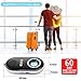 Eilimy Anti-Spy Hidden Camera Detector Infrared Portable Safesound Personal Alarm 3-in-1 Functionality Defense Emergency Alert with Mini LED Flashlight for Home Hotel Travel Suitcase Security Box