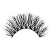 NewKelly Mink Fake Eyelash 3D Reusable Thick Full Strip Muti-layer Handmade Long Cross 1 Pair False Lash