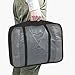 Travel Packing Cubes, VAGREEZ Lightweight Luggage Organizers Bags Set for Carry on Suitcase(Black)