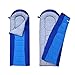 Amicool Warm Weather Sleeping Bag - Outdoor Camping, Backpacking & Hiking - Fit for Kids, Teens and Adults - Lightweight, Waterproof & Compact(Blue)