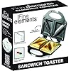 Fine Elements Deep Fill 2 Portion Sandwich Toaster with Easy Clean Non Stick Coating Plates, Anti-Slip Rubber Feet…