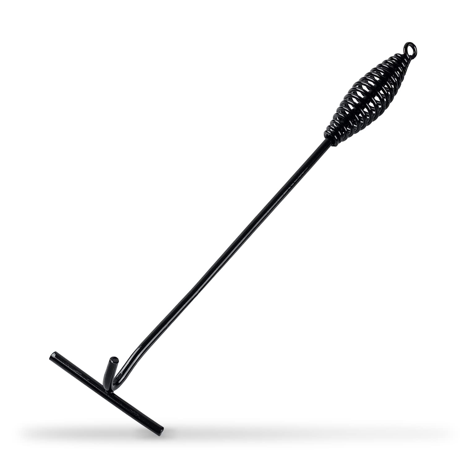 Dutch Oven Lid Lifter 26cm BBQ Lid Lifter, Soup Pot Lifter, T-Bars, for Lifting and Twisting, Black