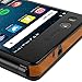 Skinomi Light Wood Full Body Skin Compatible with ZTE Axon M (Full Coverage) TechSkin with Anti-Bubble Clear Film Screen Protector