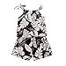 ZHUANNIAN Baby Toddler Girls Outfits 2PC Cami Tops and Shorts Set Summer Boho Hawaiian