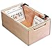 Clear Solutions Deluxe Maple and Acrylic Recipe Box - Holds More Than 1000 3x5 or 4x6 Inch Cards - Made in the USA